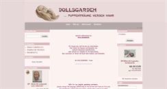 Desktop Screenshot of dollsgarden.com